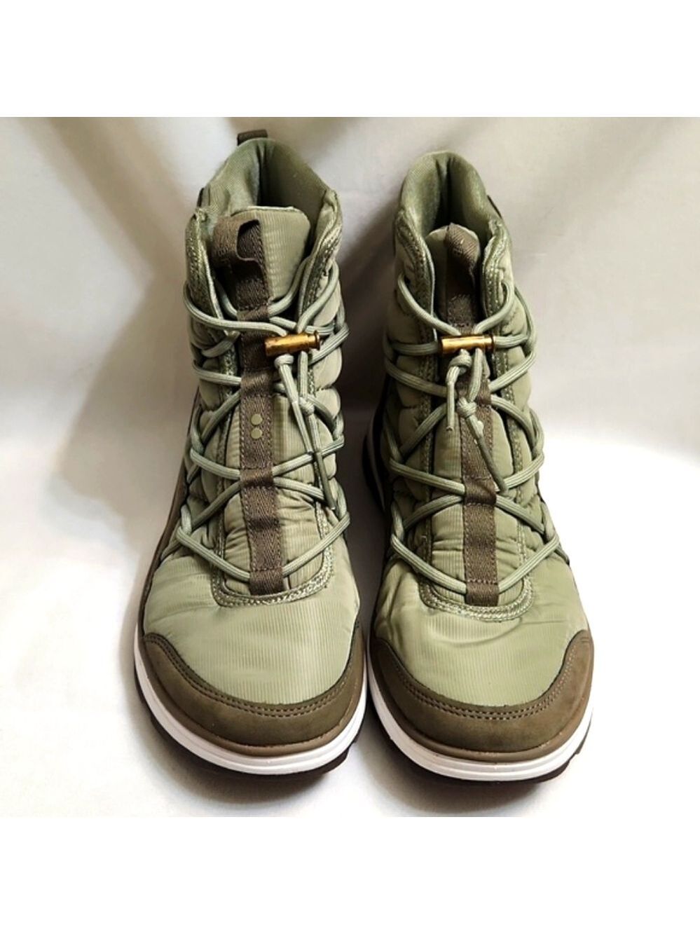 Ryka Water Repellent Bungee Brae Exotic Lace-up Animal Print boots (w size 7.5) - Picture 5 of 16